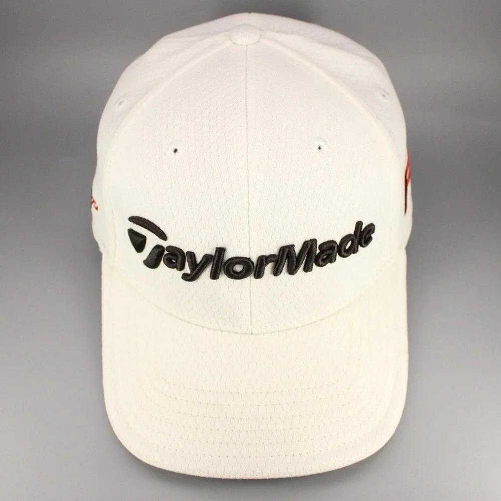 TaylorMade‎ R11S Penta Hat Cap Adjustable White Black Golf Tour Performance Mens